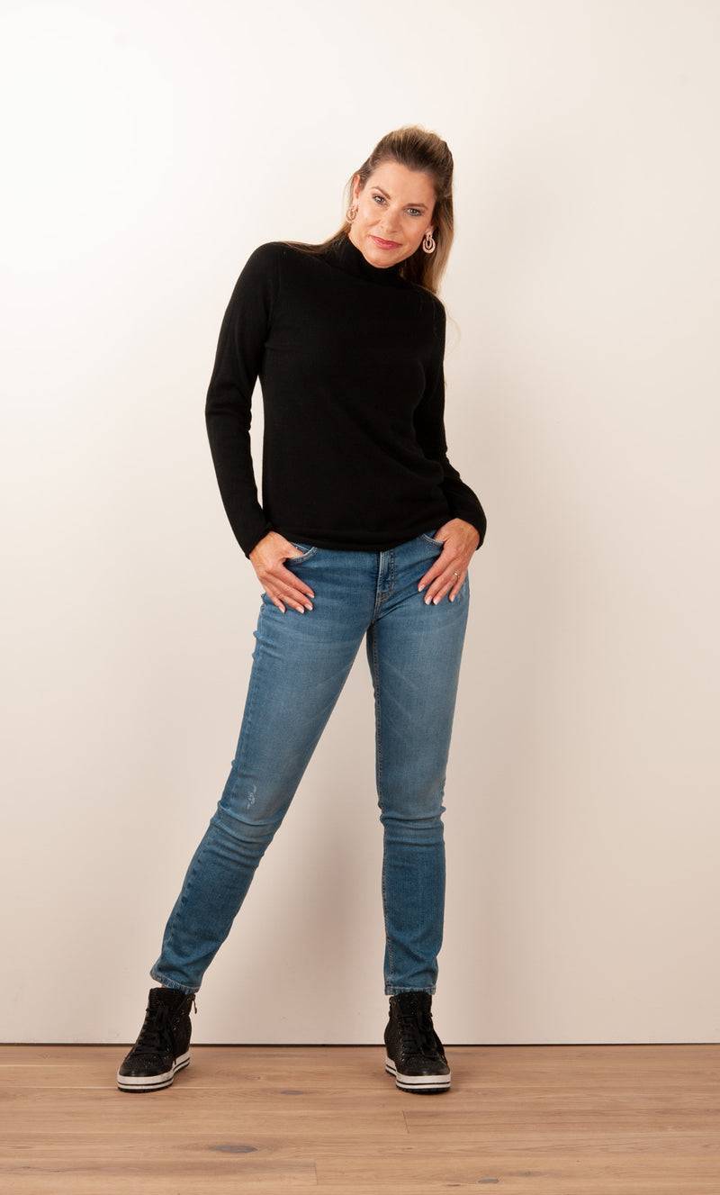 fleur Kaschmir Pullover Schwarz Exklusivangebot