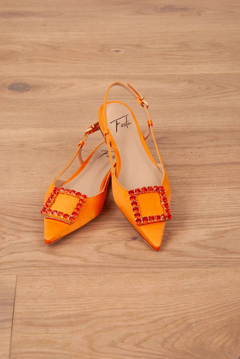 Roberto Festa Slingpumps Orange VIP-Rabatte