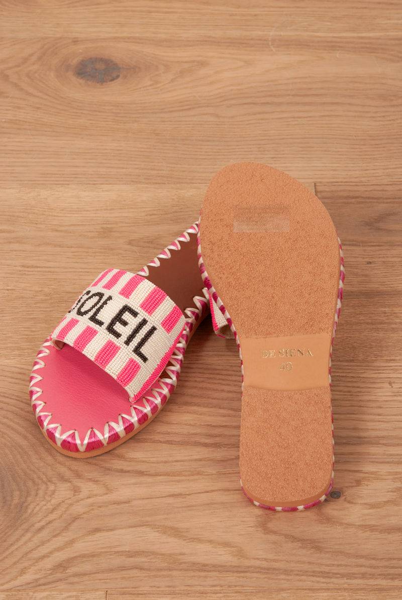 De Siena Sandale Pink | Weiß Wochenangebot