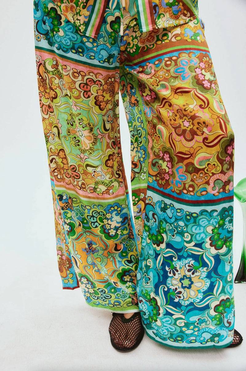 ALEMAIS Hose Grün | Multicolor Lagerräumung