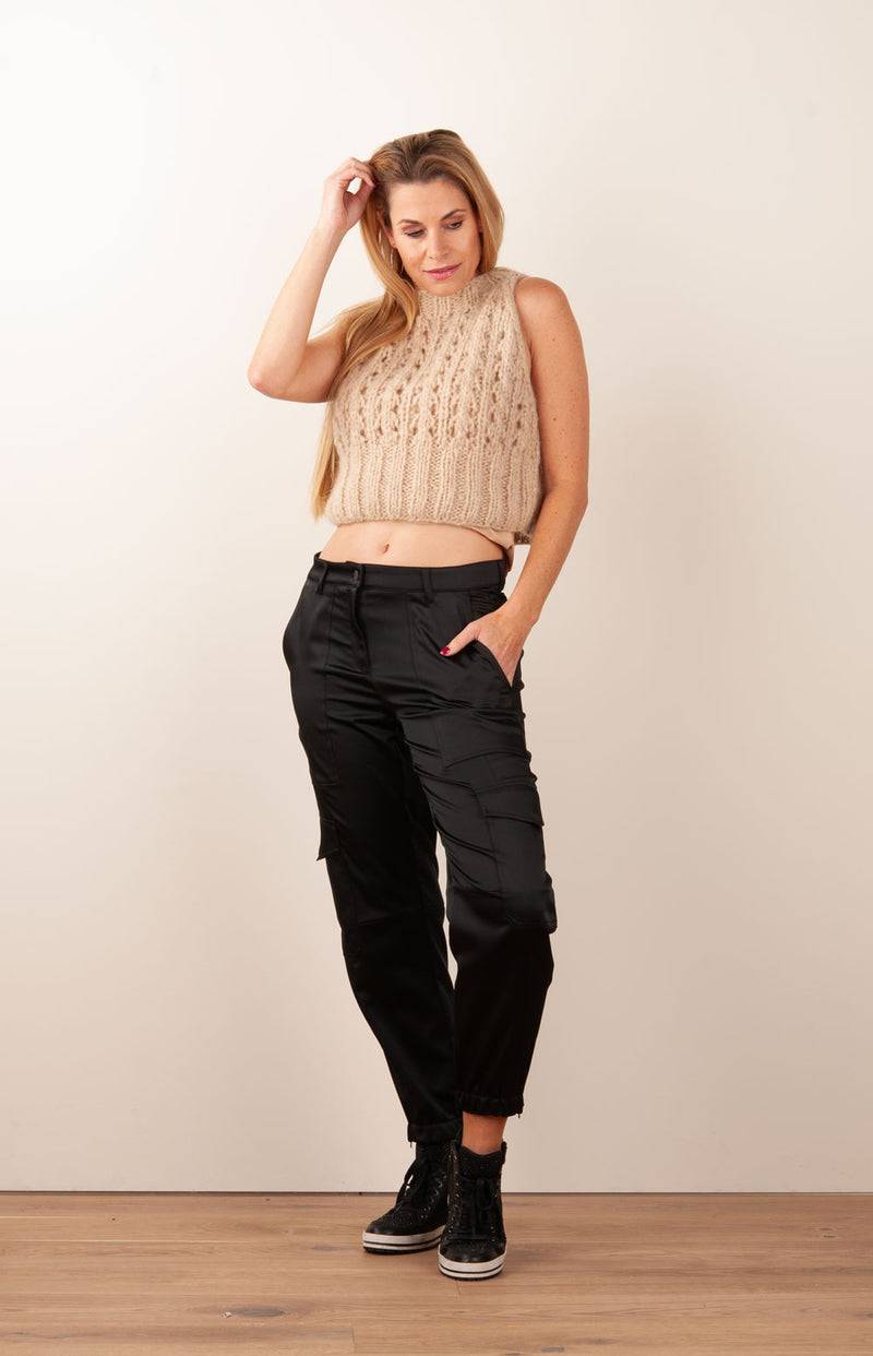 Strick Top Beige Bestseller