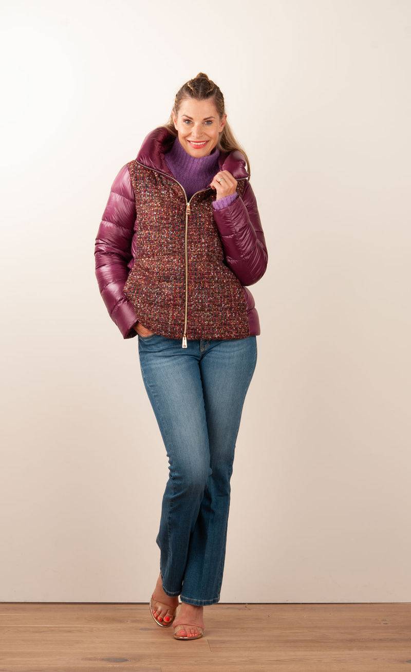 Herno Daunenjacke Beere | Multicolor Saisonale Angebote