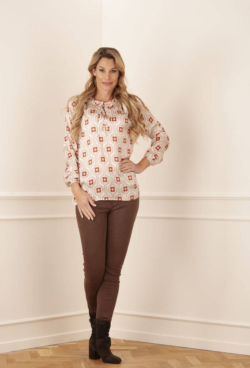 Grace Blusenshirt „Blumen“ Mint | Multicolor Bis zu 65% Rabatt