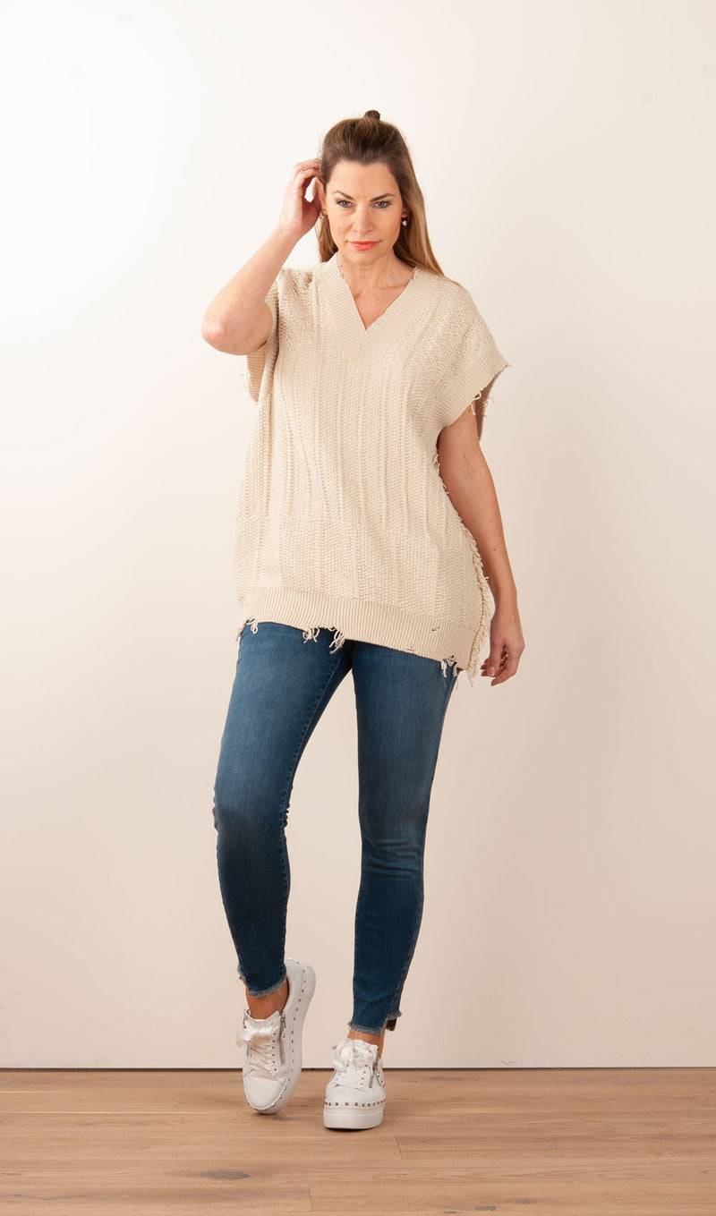 JNBY Pullunder Beige Im Verkauf