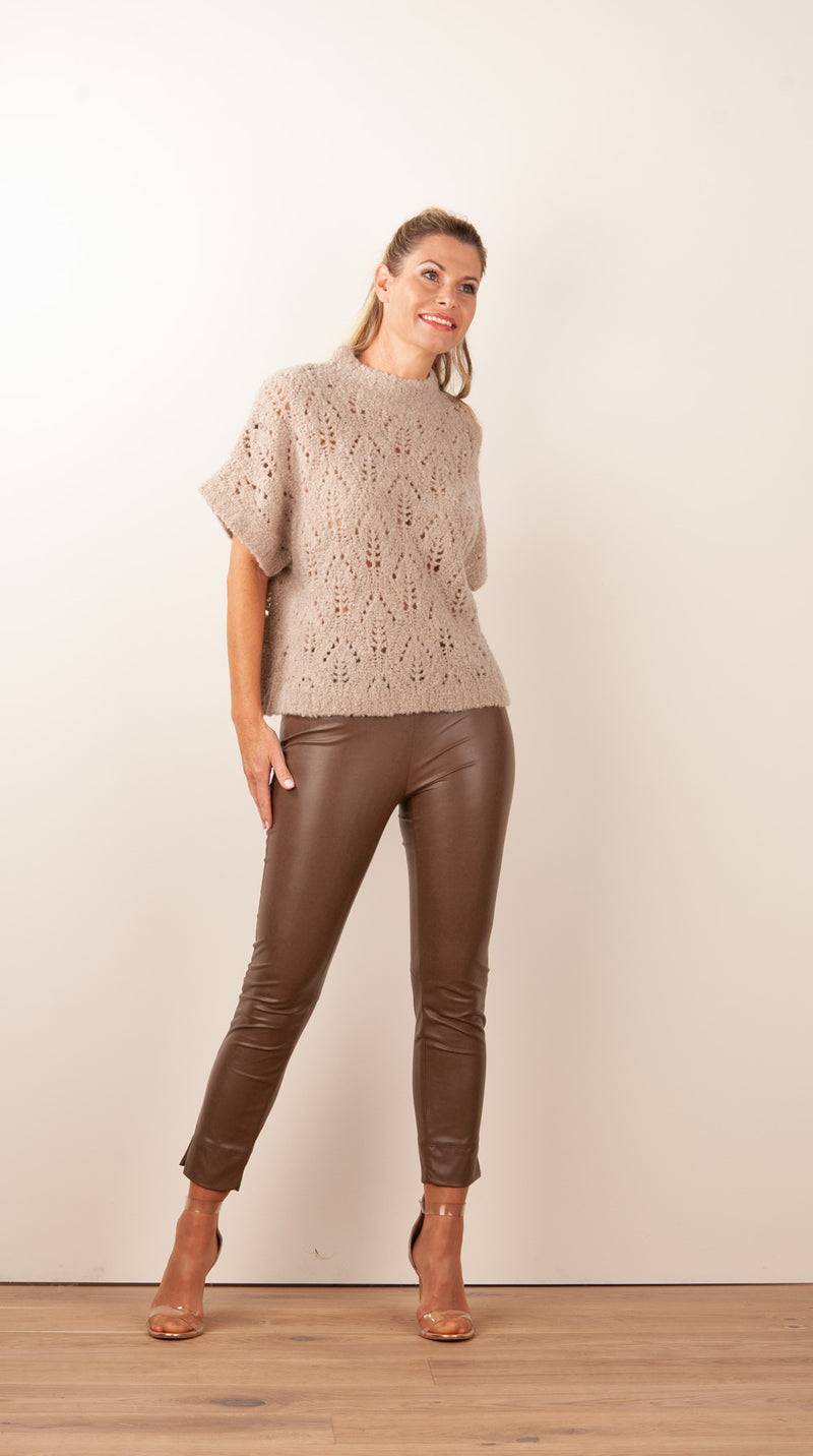 Seductive Hose „Sabrina“ Nussbraun Fabrikverkauf