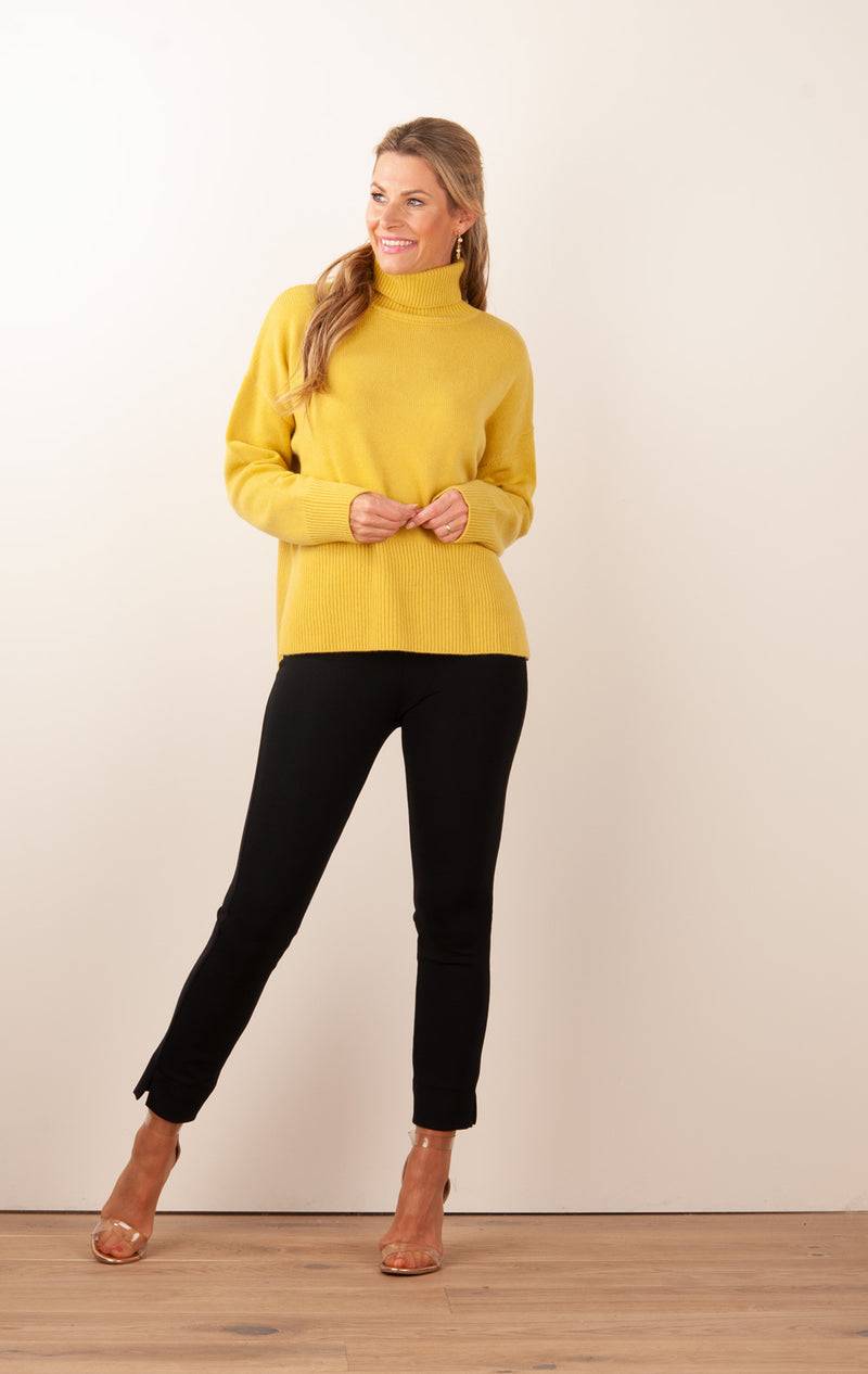 Pullover „Like“ Gelb Kostenloser Versand