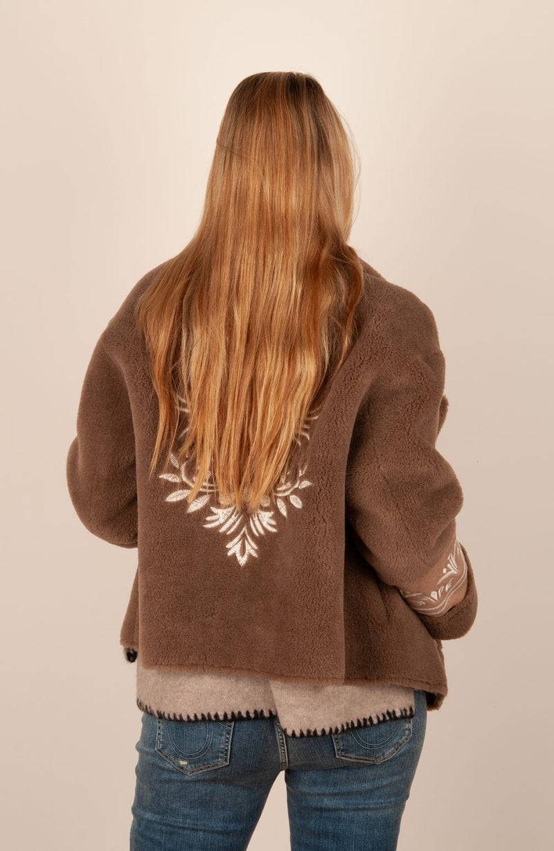 Glox Fake-Fur-Jacke Cookie Kauf eins, bekomm eins gratis