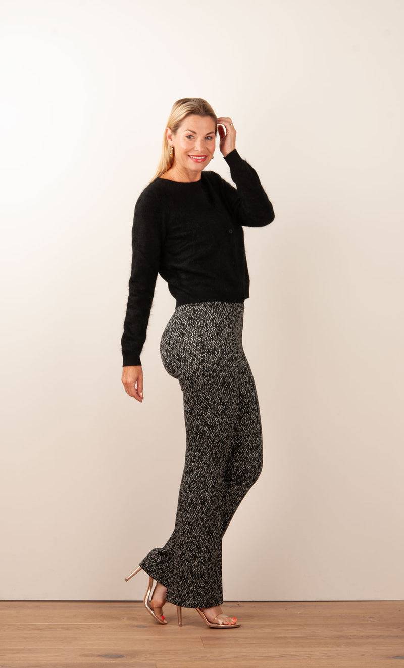 fleur Kaschmir Strickjacke Schwarz Wochenangebot