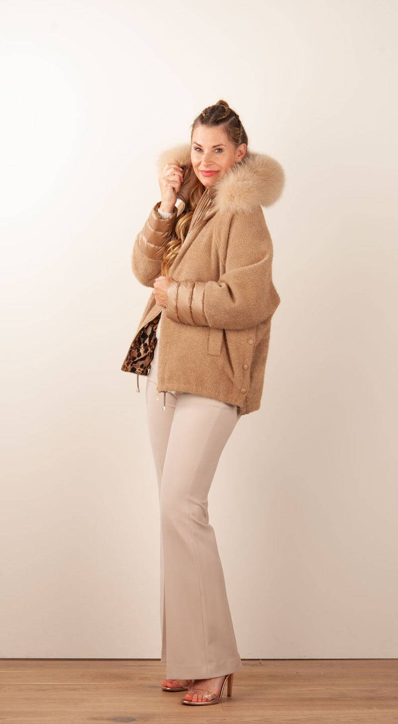 MDF Marco Del Forte Jacke Camel Letzter Tag