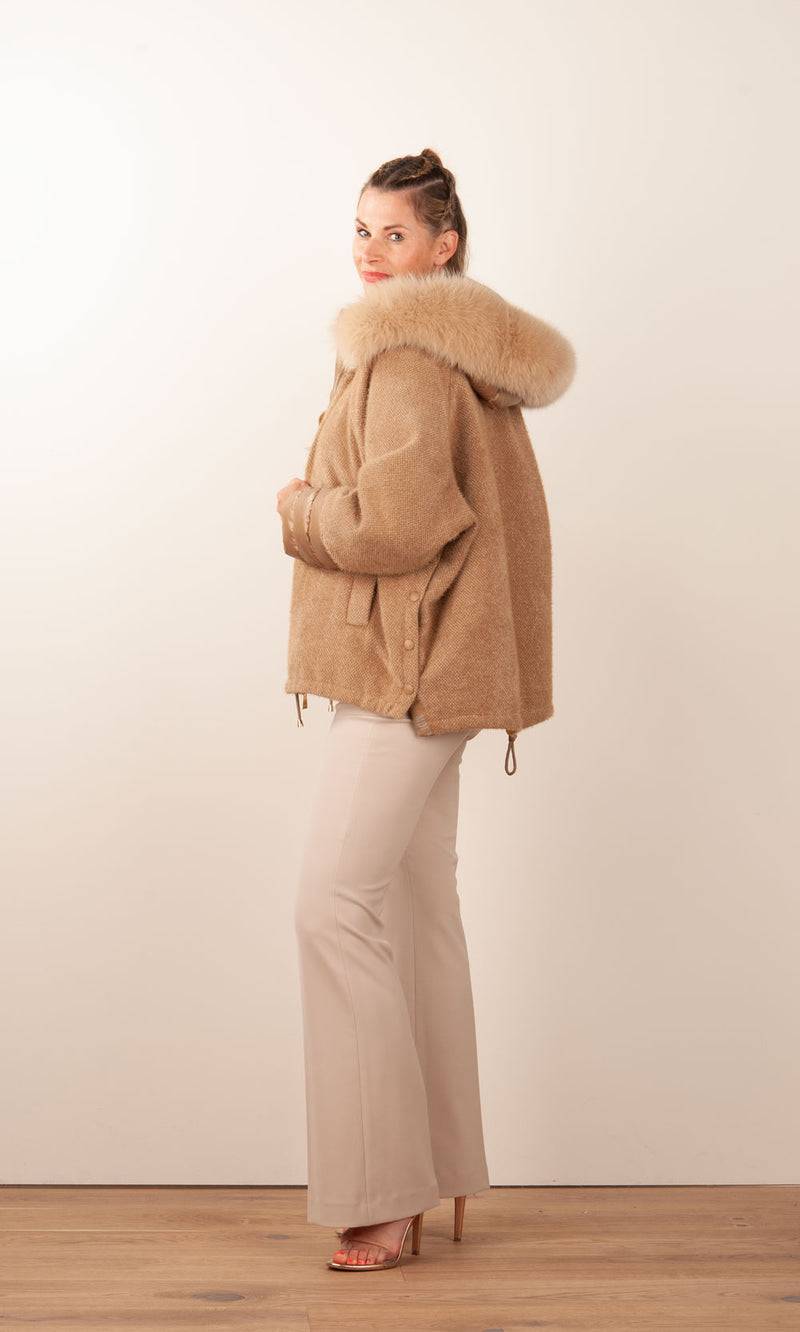 MDF Marco Del Forte Jacke Camel Letzter Tag