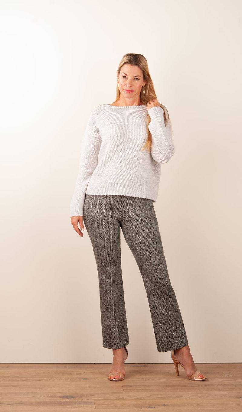 fleur Kaschmir Pullover Hellgrau Flash Sale