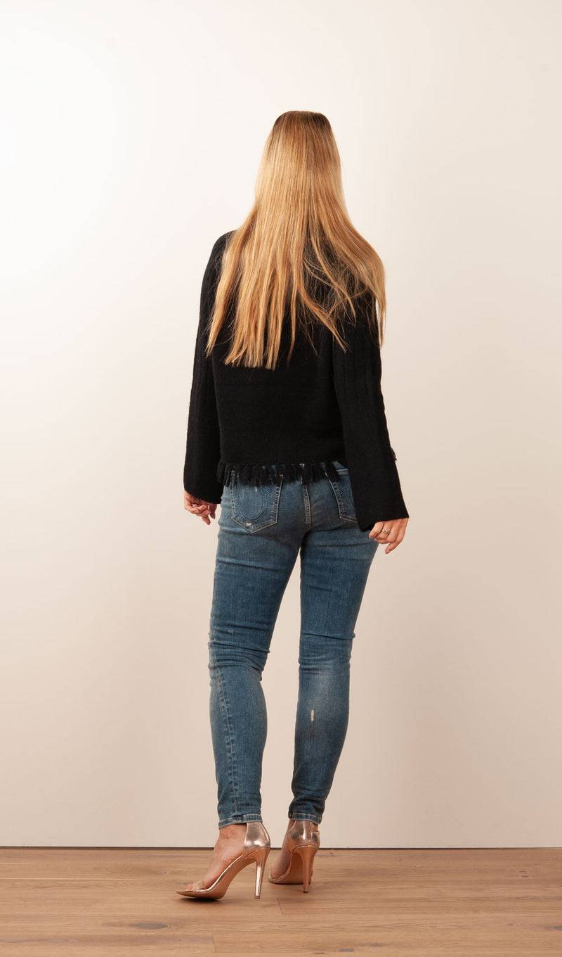 Grace Pullover Schwarz | Weiß | Grau Wochenangebot
