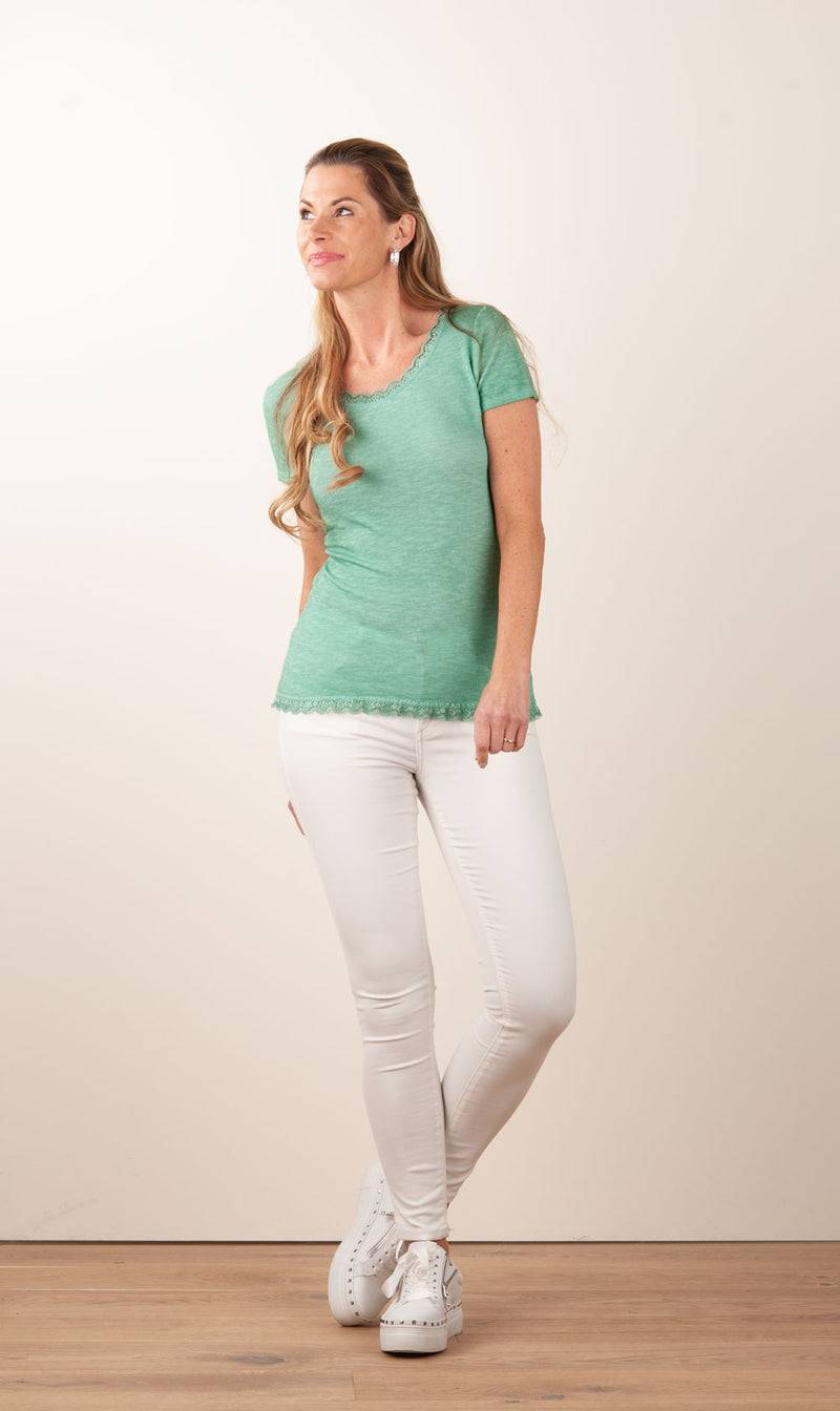 Candy T-Shirt Smaragd Letzter Tag