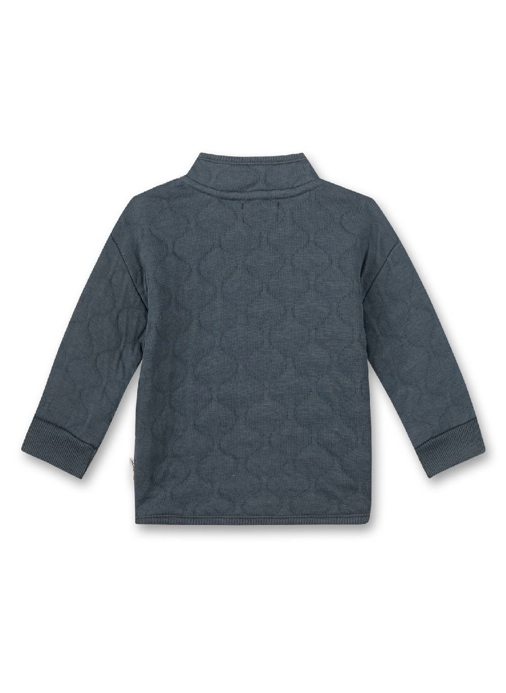 Sanetta Jungen-Sweatjacke Dunkelblau mit Steppung Zeitlich begrenztes Angebot
