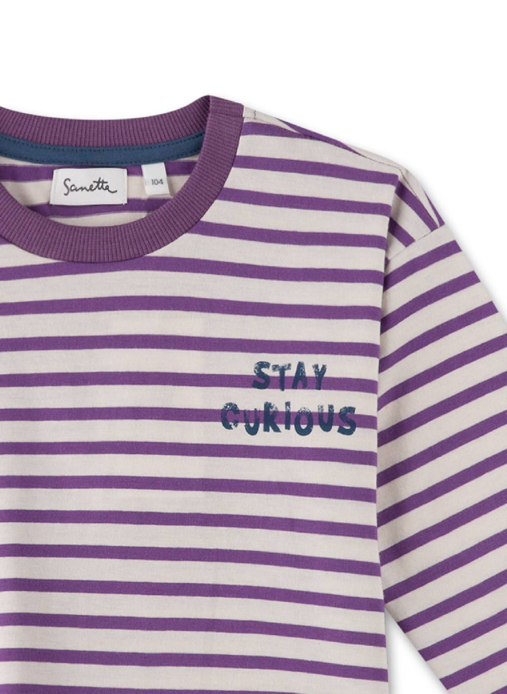 Sanetta Jungen-Langarmshirt Lila Kostenlose Rückgabe
