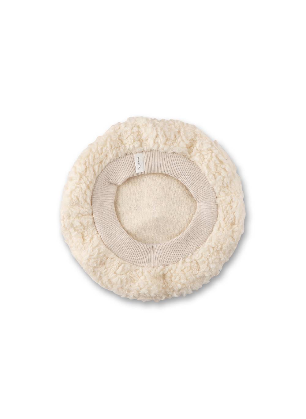 Sanetta Mütze Beige aus Teddy-Plüsch JETZT KAUFEN