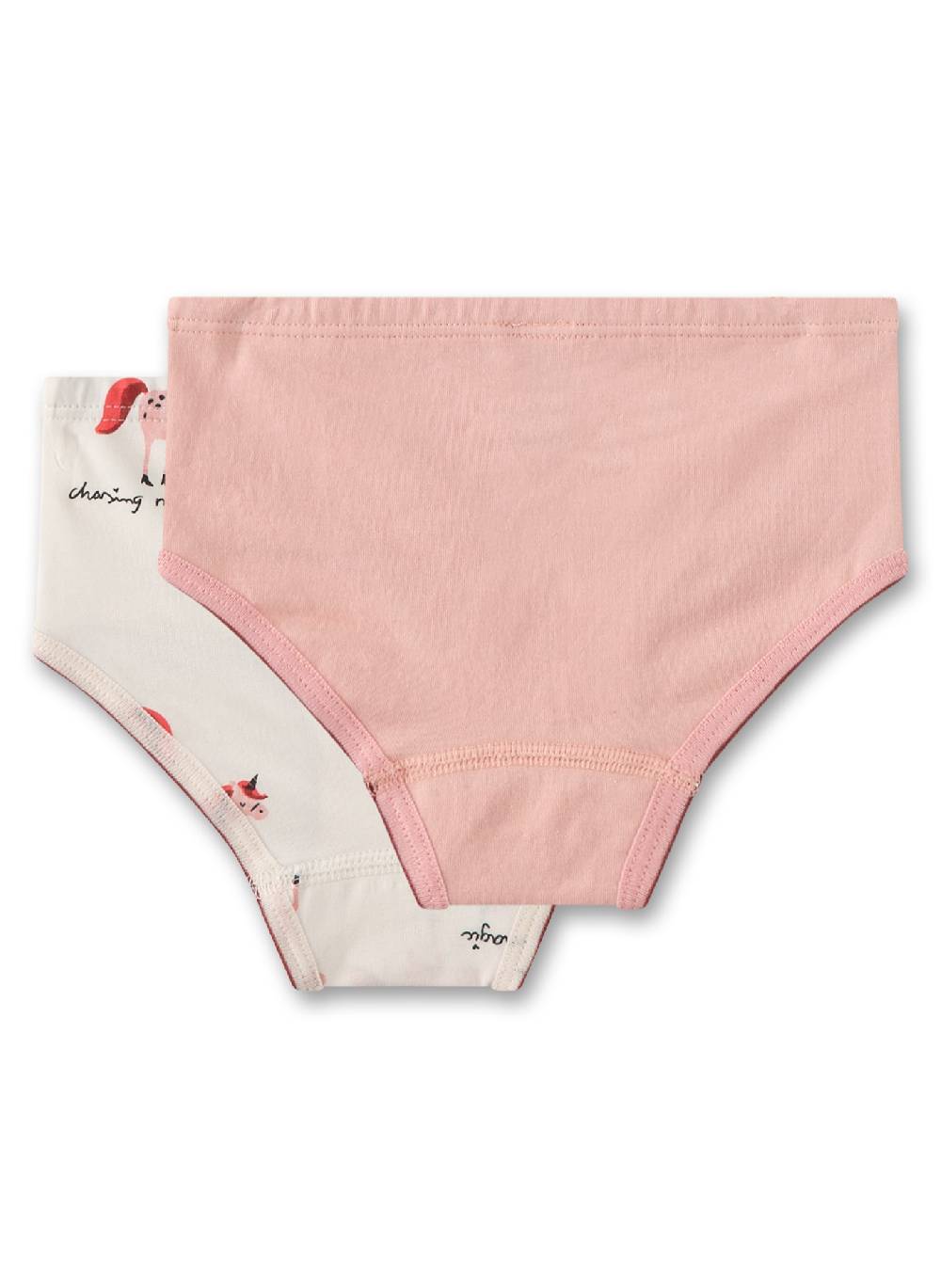 Sanetta Hüftslip (Doppelpack) Off-White & Rosa Riesige Rabatte
