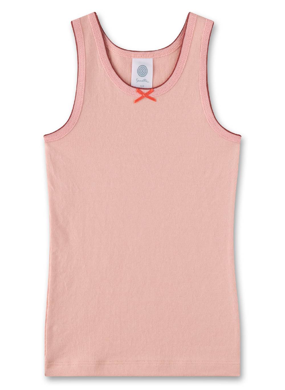 Sanetta Mädchen-Unterhemd (Doppelpack) Rosa Black Friday Preise