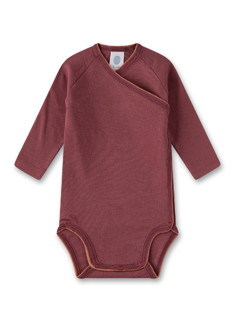 Sanetta Wickelbody langarm (Doppelpack) Off-White und Rosa Rabatte dieses Monats