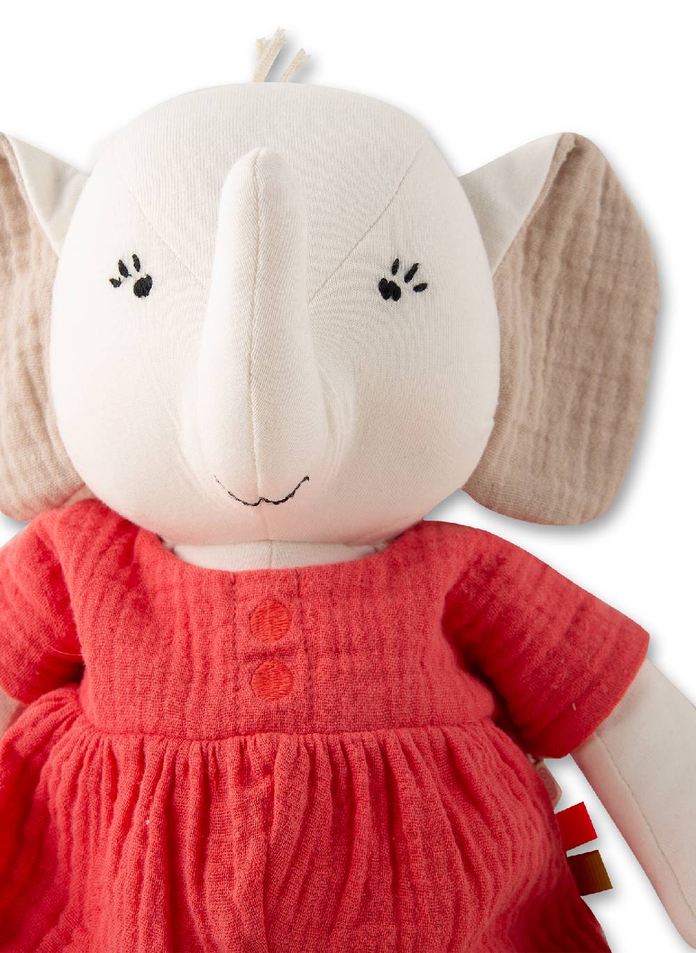 Sanetta Kuscheltier Elefant Rot Kostenloser Versand