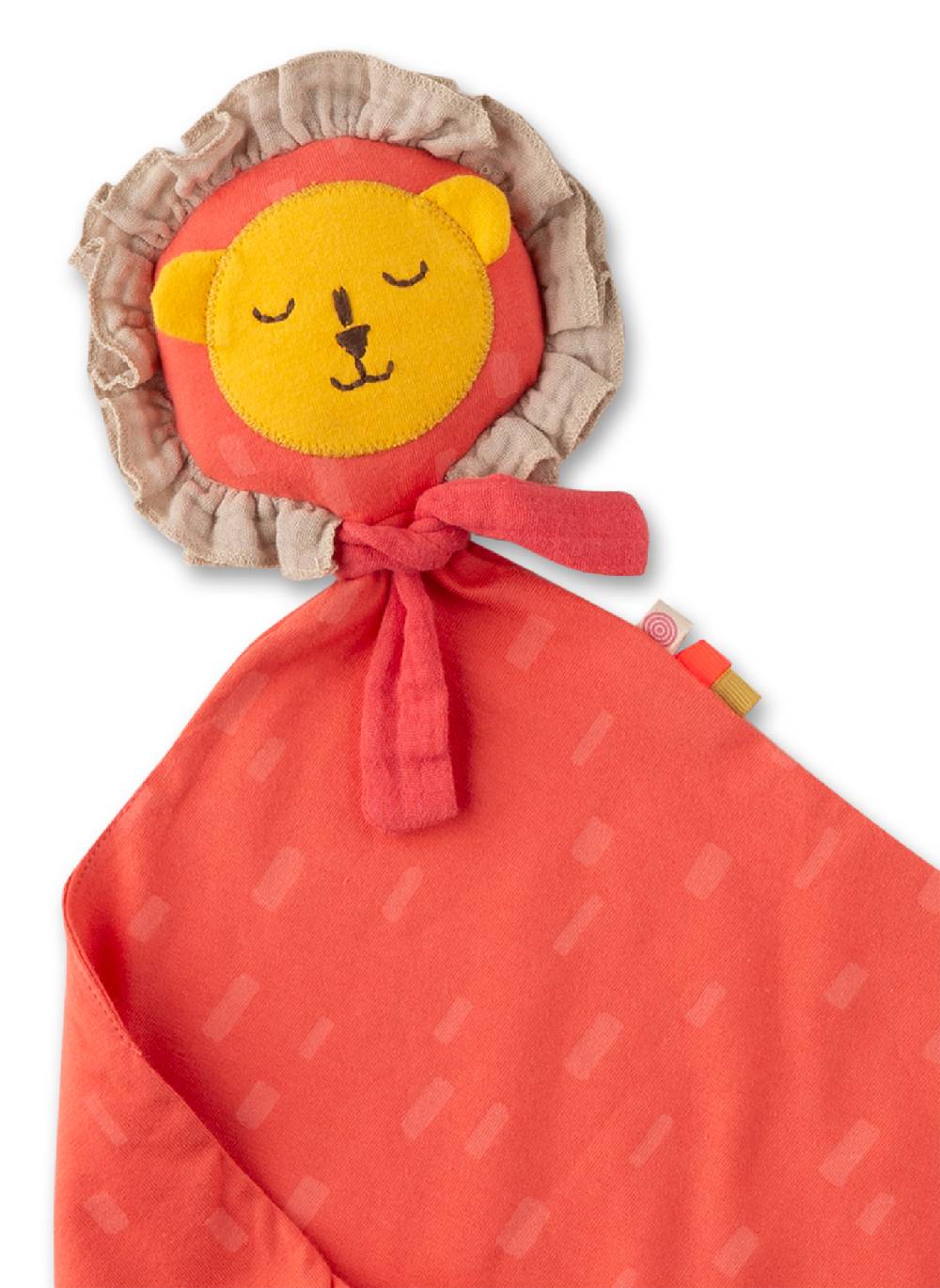 Sanetta Schmusetuch mit Löwenkopf Rot Fabrik Onlineshop