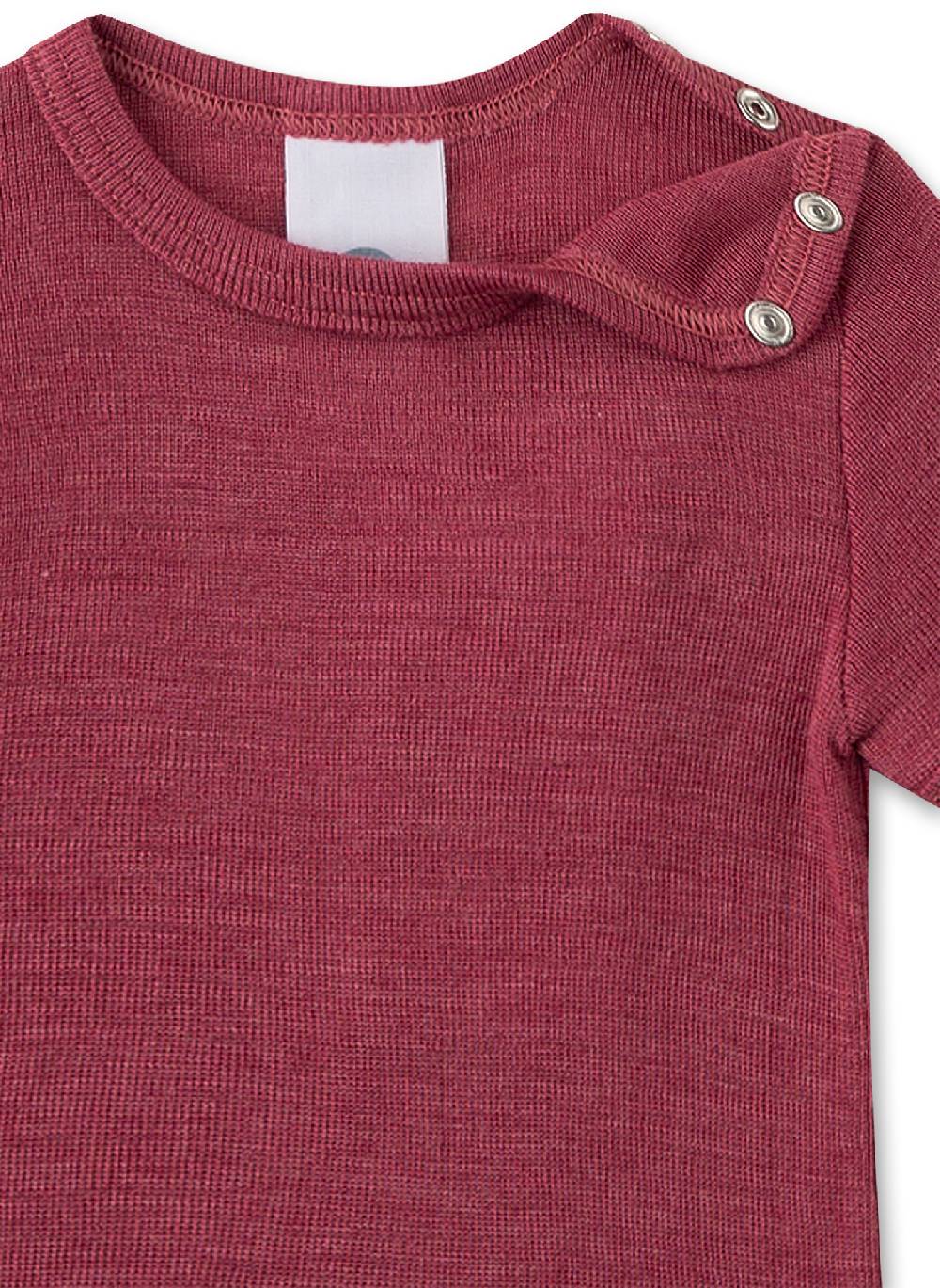 Sanetta Body kurzarm Pink aus Merinowolle & Seide Günstig kaufen