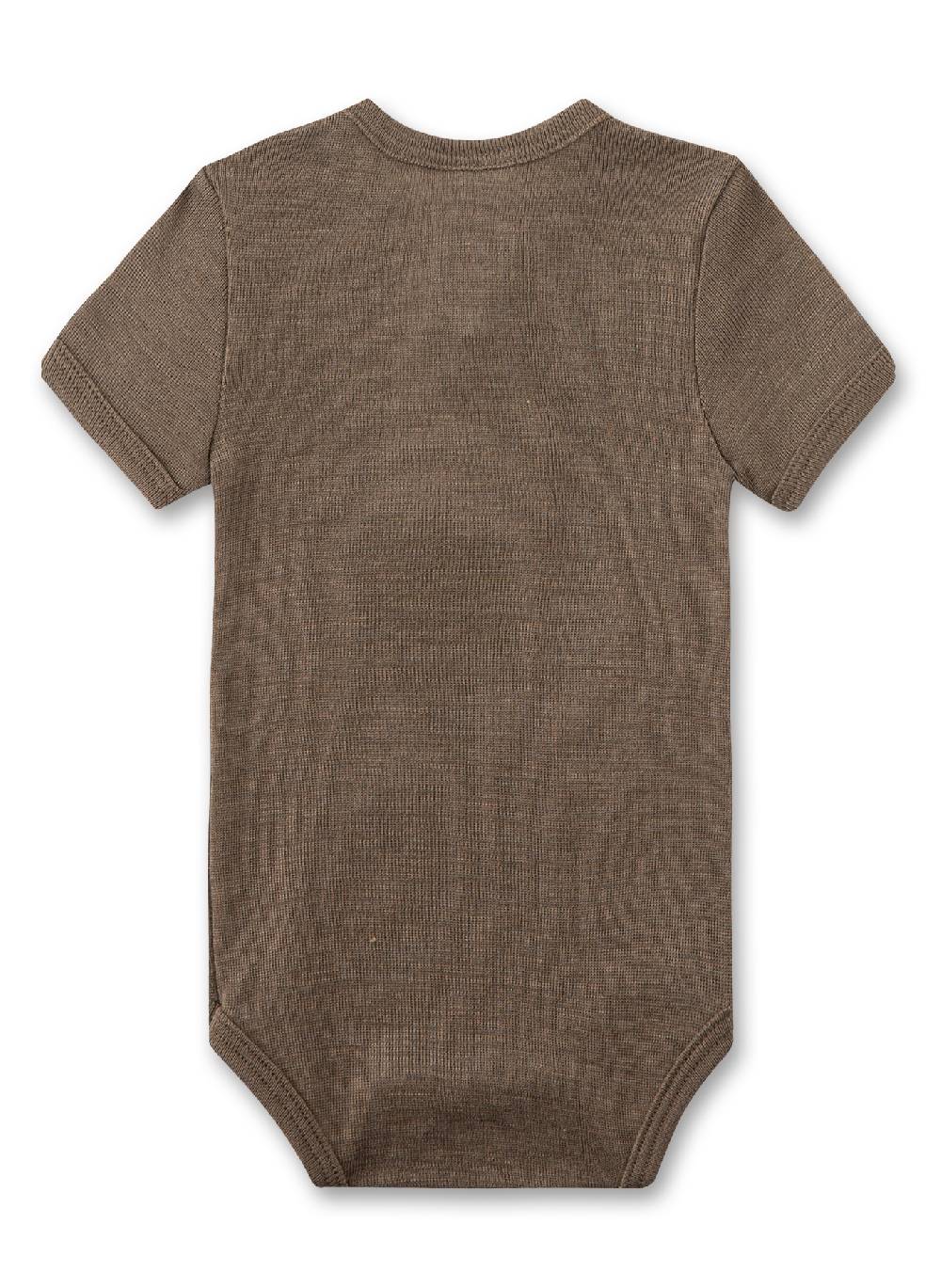 Sanetta Body halbarm Beige aus Wolle & Seide Online Shopping