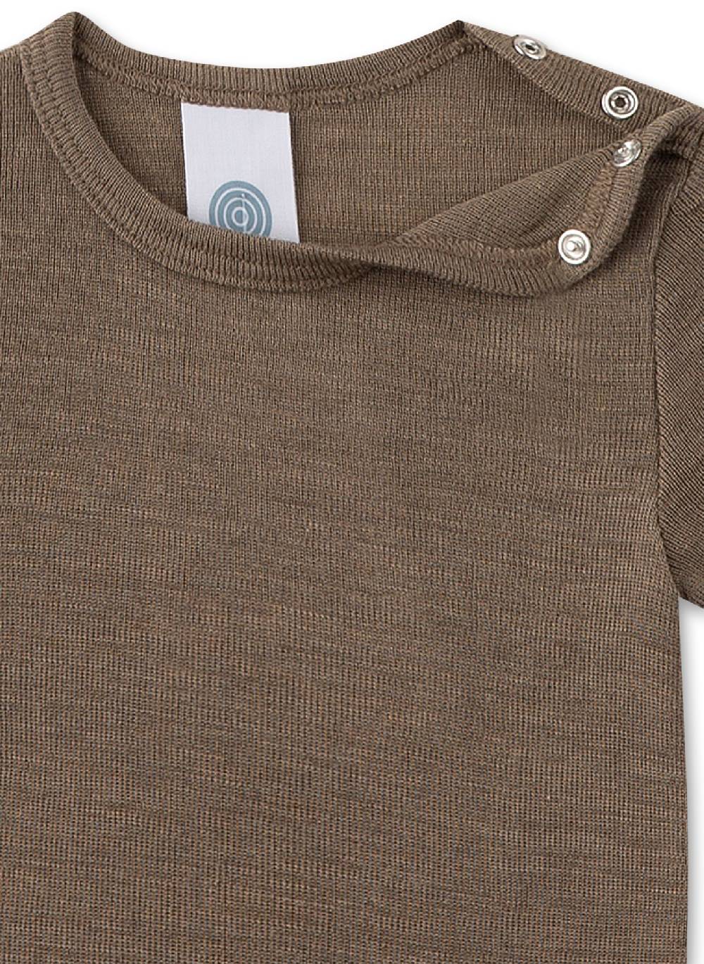 Sanetta Body halbarm Beige aus Wolle & Seide Online Shopping
