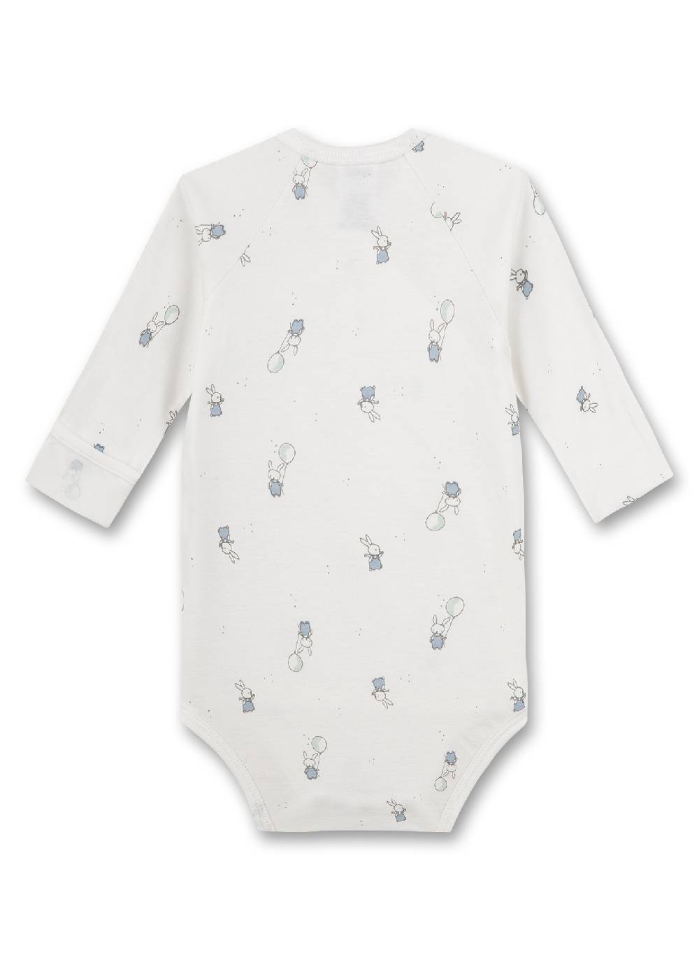 Sanetta Wickelbody langarm Off-White Osterangebot