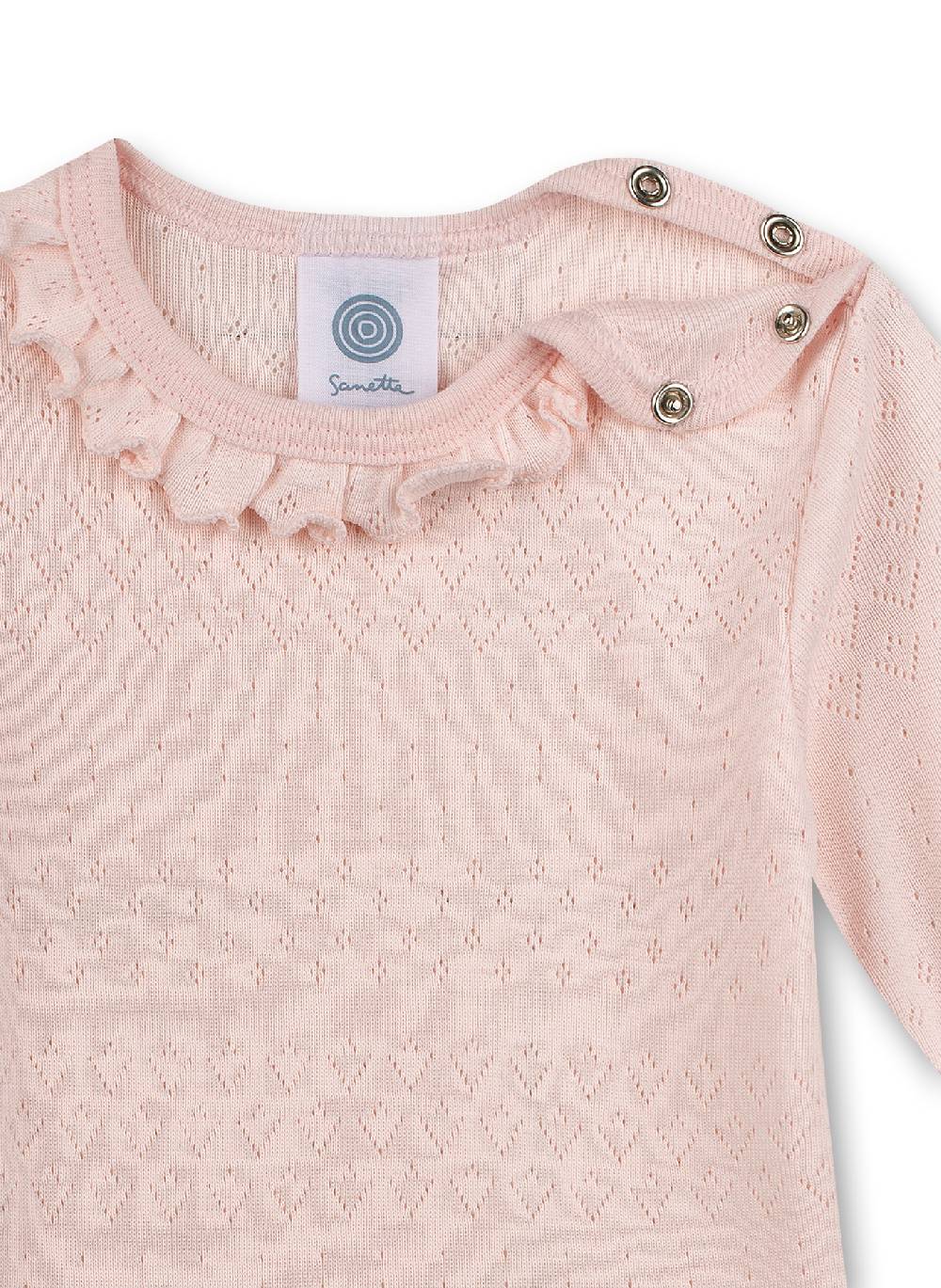Sanetta Body langarm Rosa Top Angebot