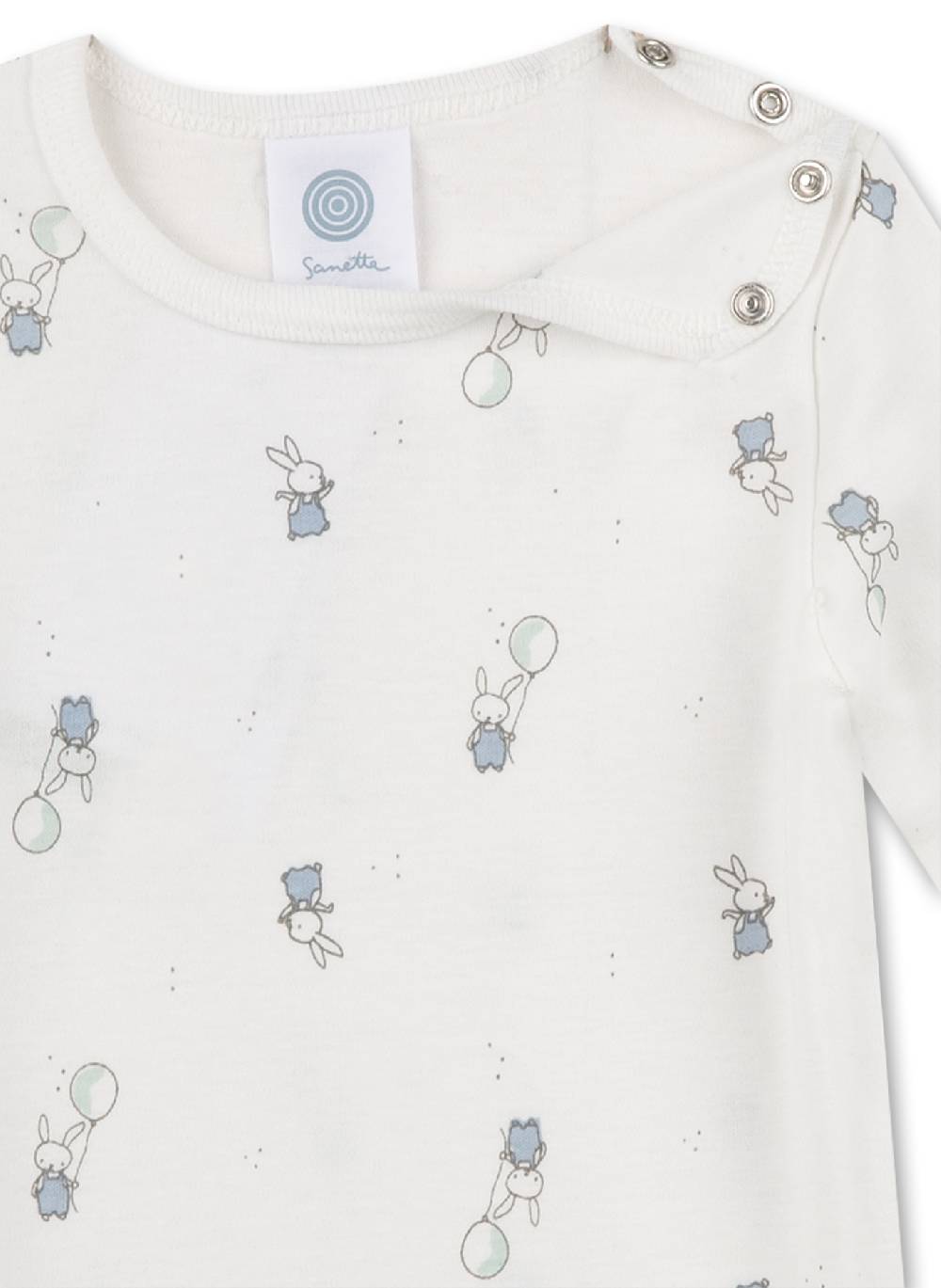 Sanetta Body langarm Off-White Tägliche Deals
