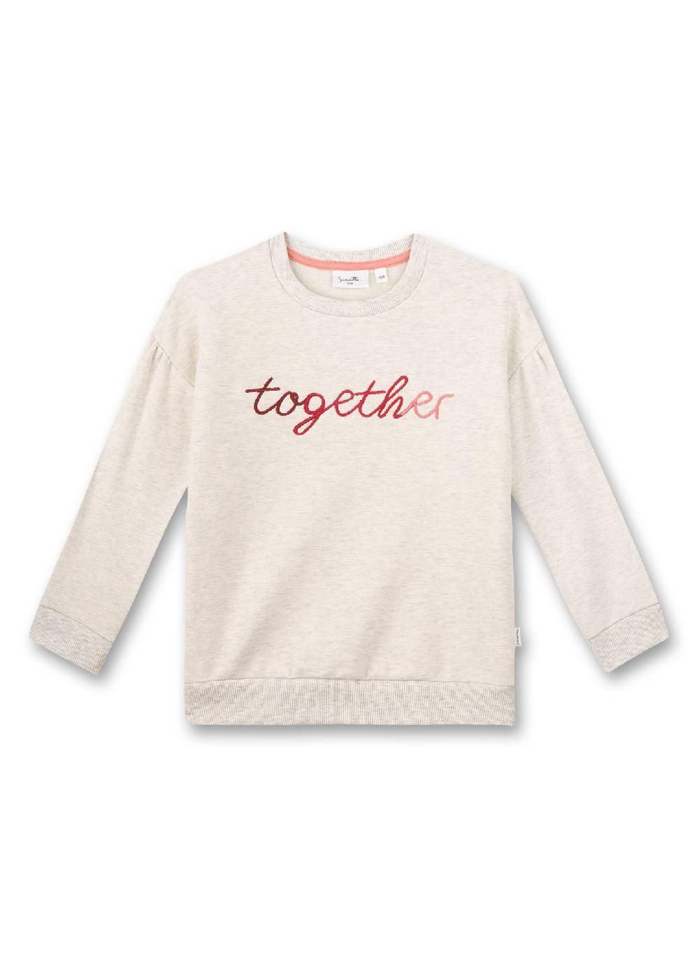 Sanetta Mädchen-Sweatshirt Beigemelange Tiefpreis