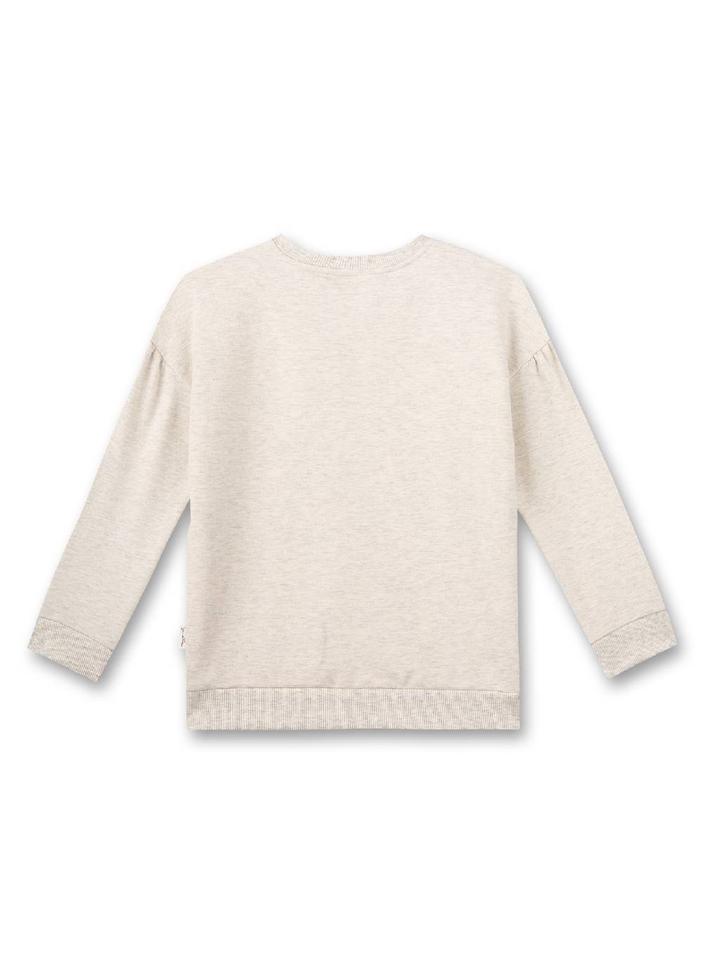 Sanetta Mädchen-Sweatshirt Beigemelange Tiefpreis