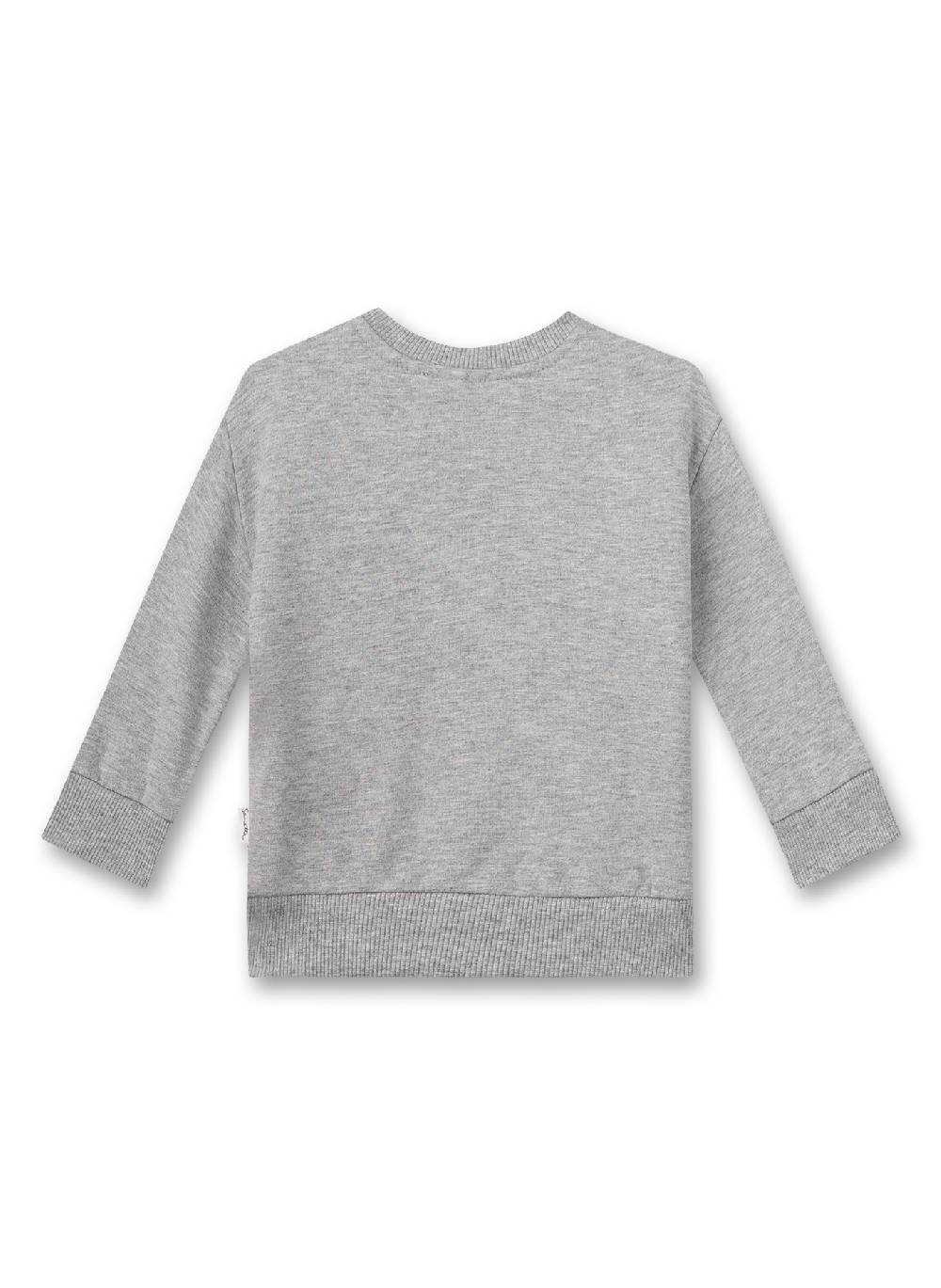 Sanetta Unisex-Sweatshirt Graumelange Wochenangebot