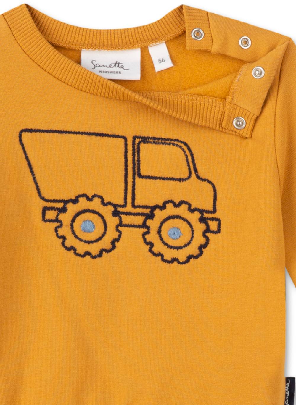 Sanetta Jungen-Sweatshirt Gelb Fabrikladen