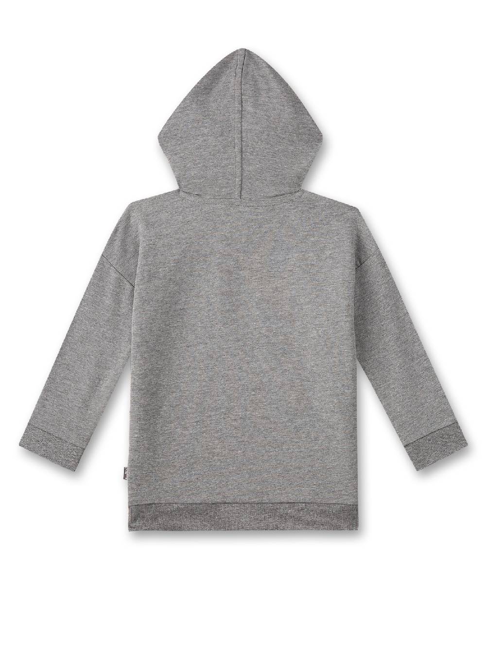 Sanetta Jungen-Sweatshirt mit Kapuze Graumelange Black Friday