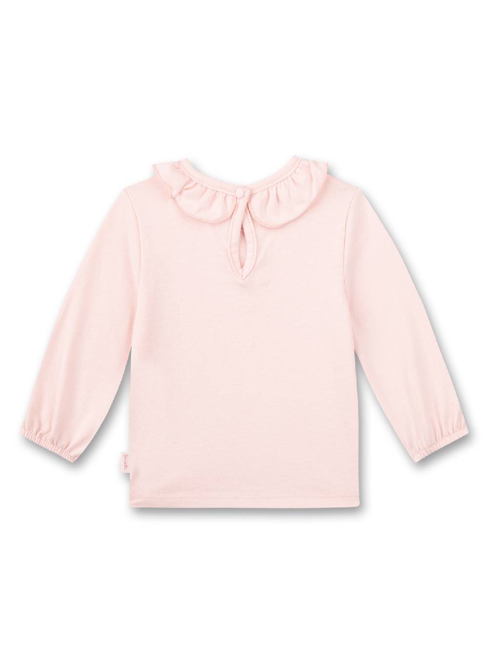 Sanetta Mädchen-Shirt langarm Rosa mit Kragen Bestseller