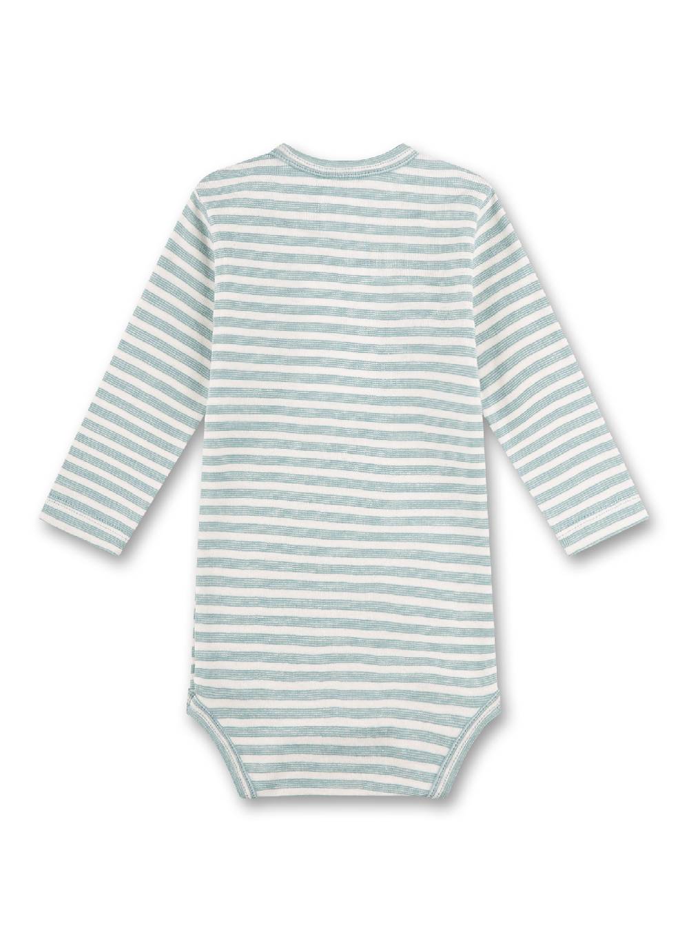 Sanetta Baby-Body langarm Blau Bis zu 65% Rabatt
