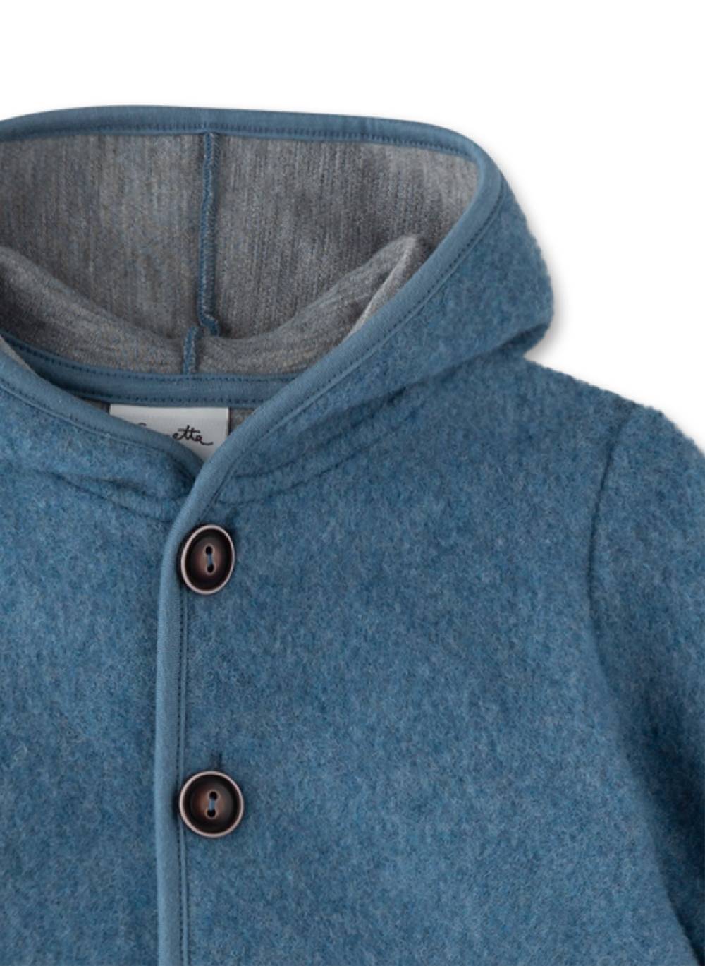 Sanetta Outdoor-Overall aus Wolle Blau Vierteljährliche Förderung