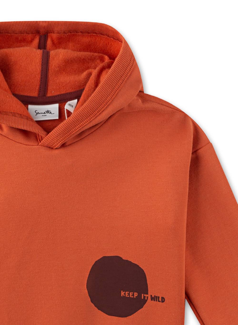 Sanetta Jungen-Sweatshirt Orange Discount Store für neue Produkte