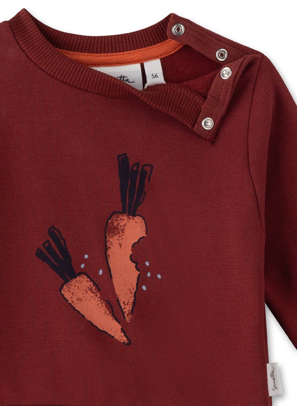 Sanetta Jungen-Sweatshirt Rot Speichern exportieren
