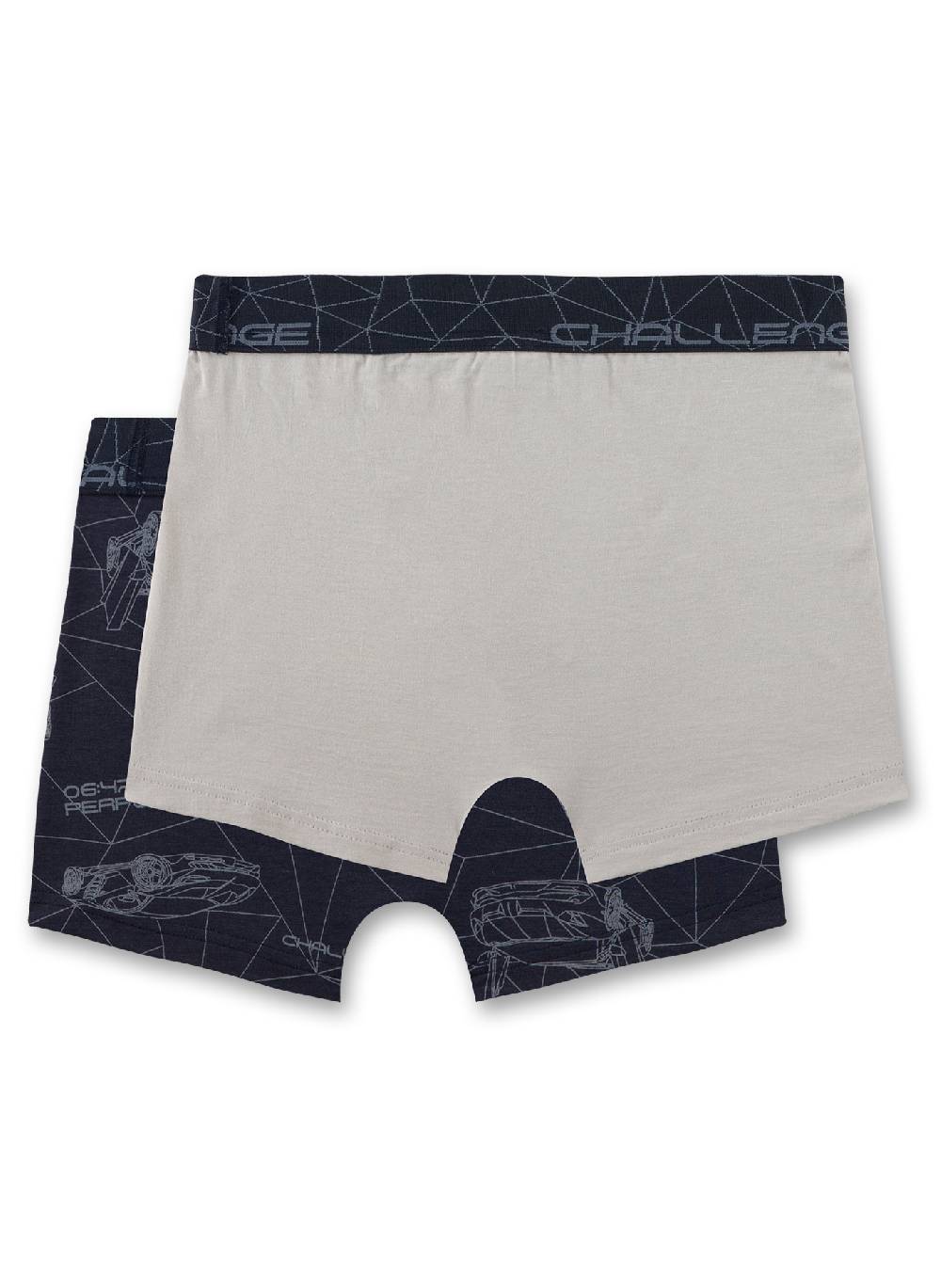 Sanetta Jungen-Hipshorts (Doppelpack=) Blau & Grau Black Friday Preise