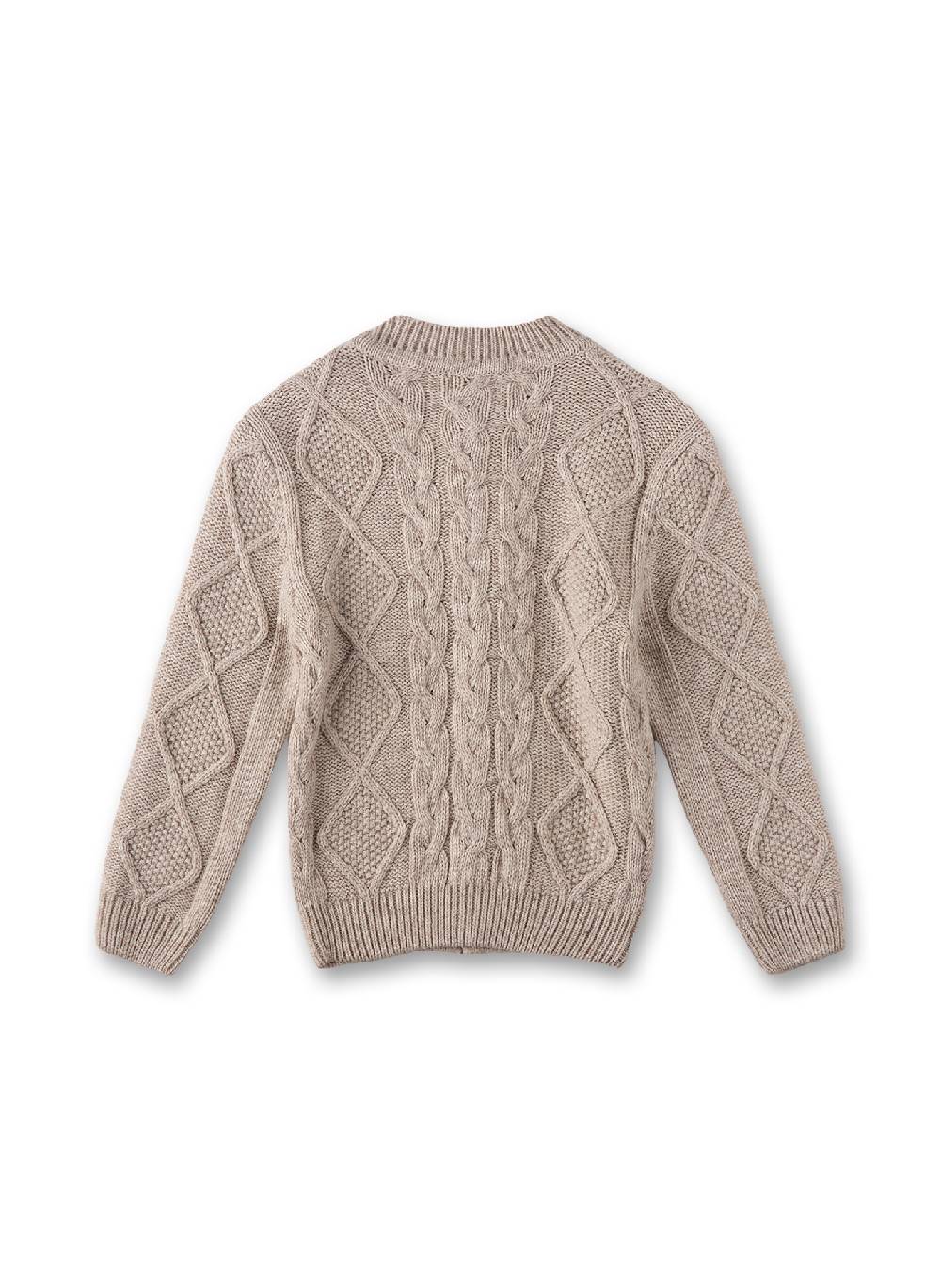 Sanetta Flachstrick-Cardigan Beige 2025