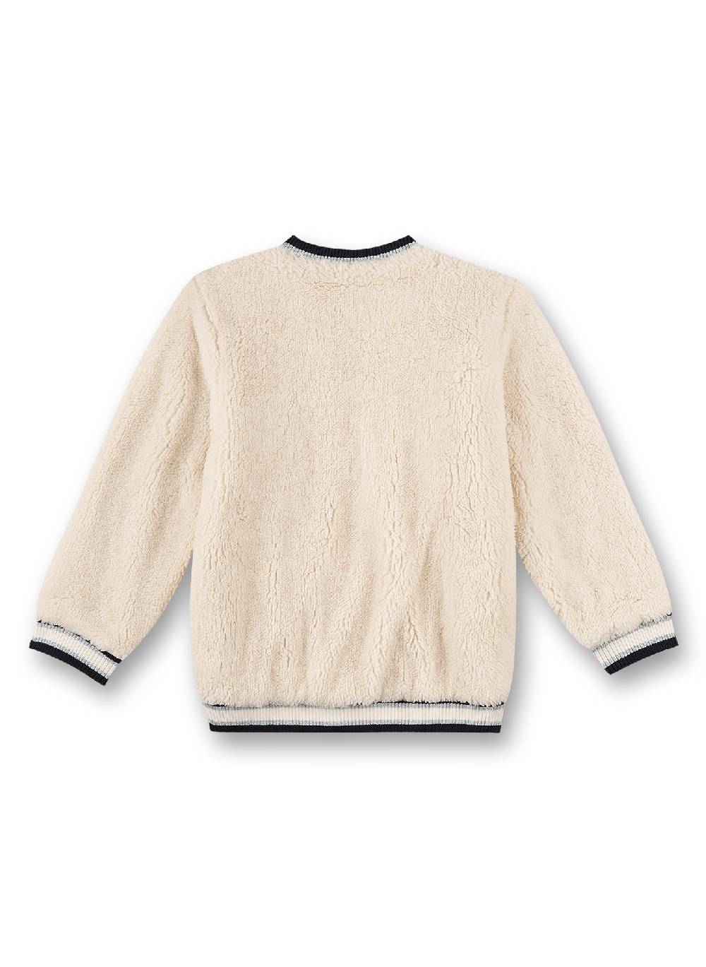 Sanetta Mädchen-Jacke Off-White Teddy-Fleece Preisnachlass