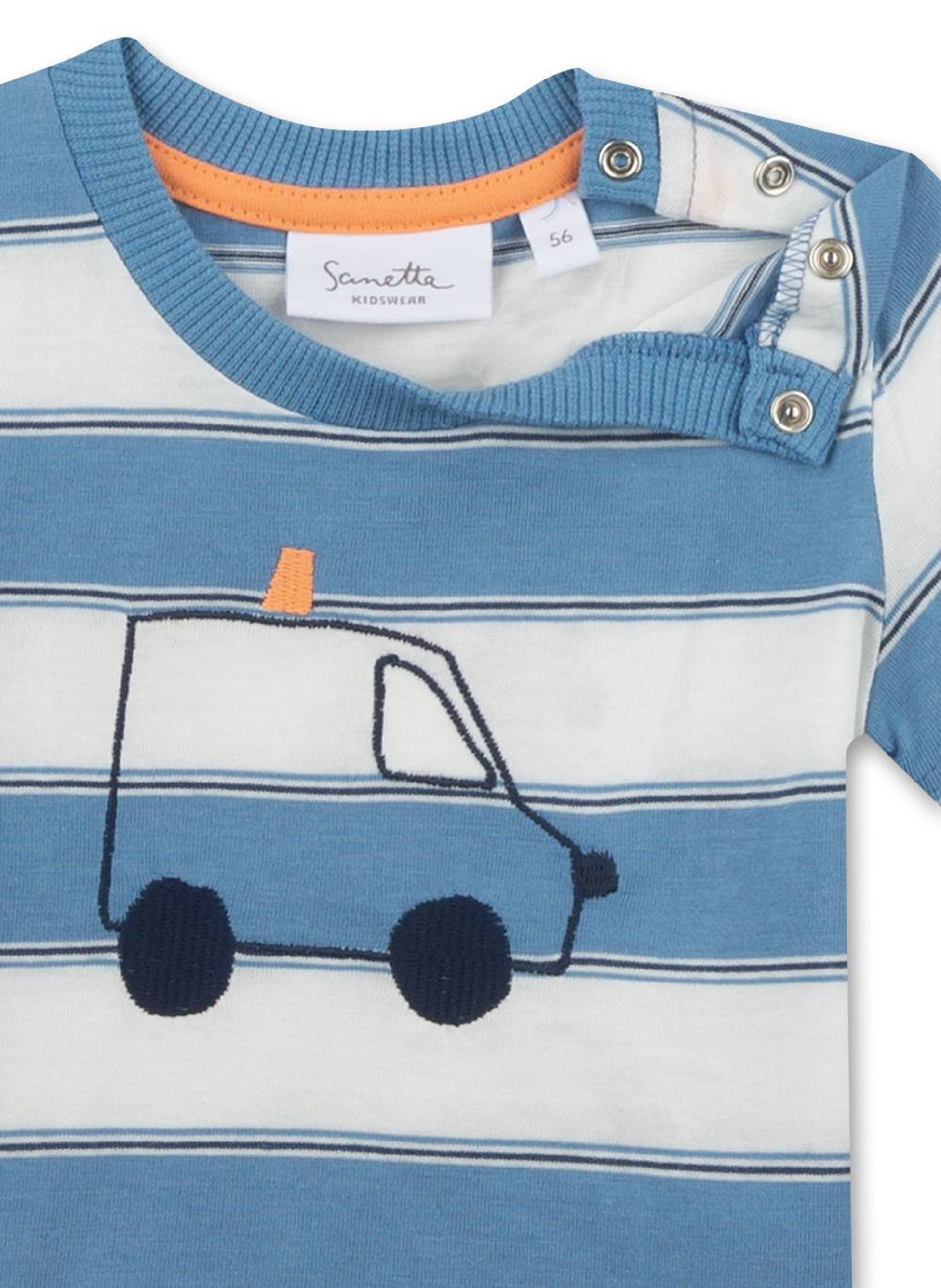 Sanetta Jungen T-Shirt Blau Vatertagsangebot