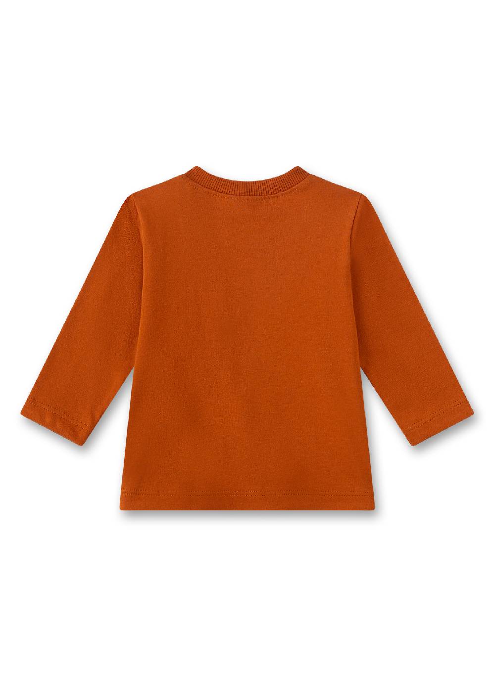 Sanetta Jungen-Langarmshirt Orange Letzte 2 Tage