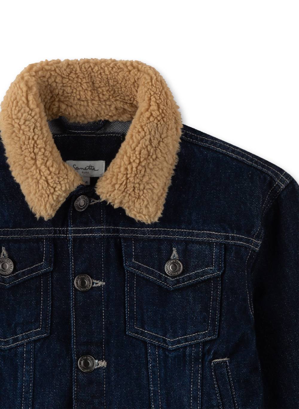 Sanetta Kinder-Jeansjacke Blau Letzter Tag