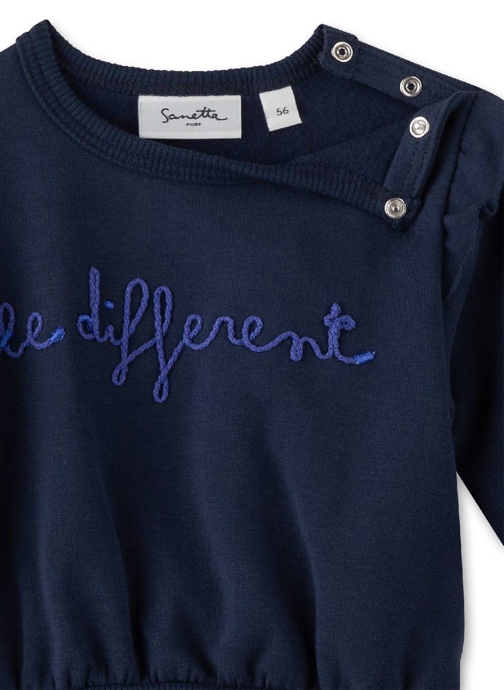 Sanetta Mädchen-Sweatshirt Blau Super Rabatt