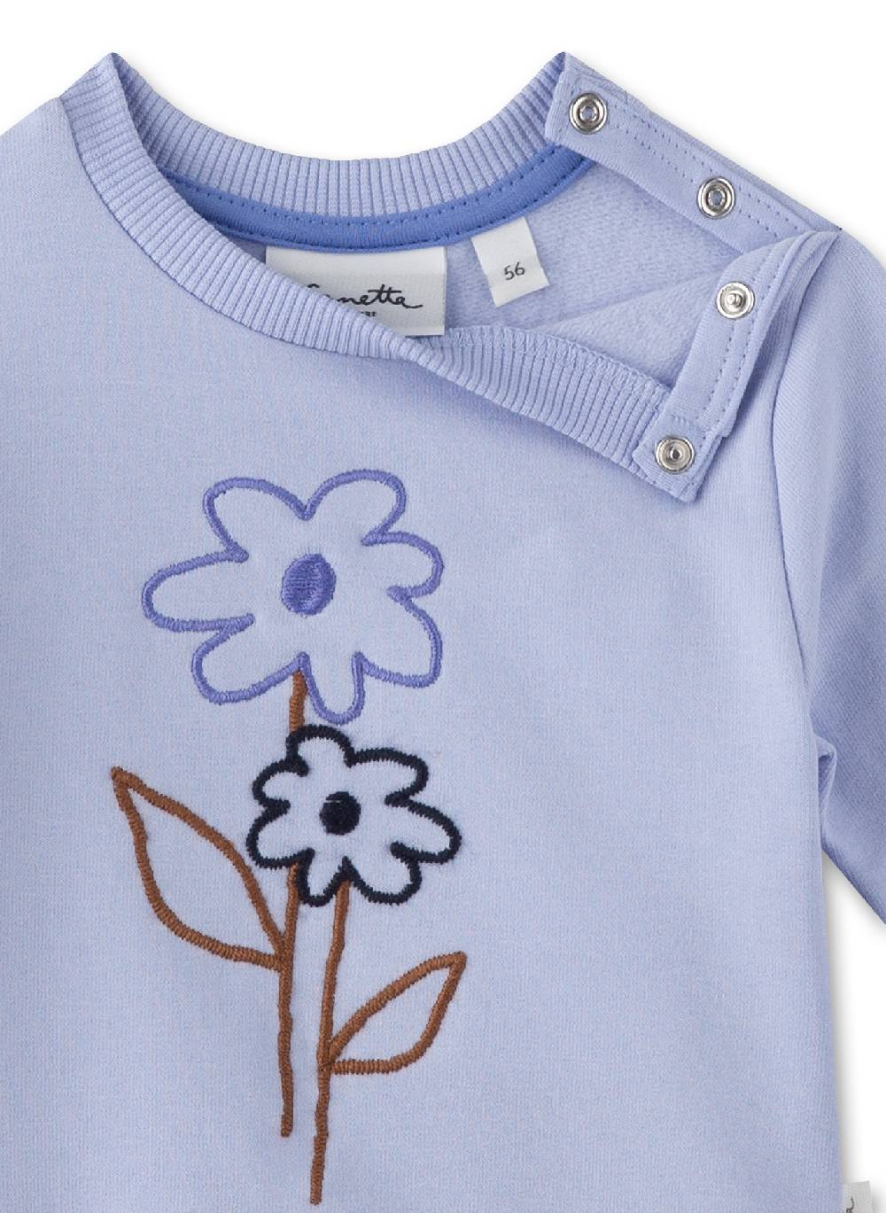 Sanetta Mädchen-Sweatshirt Blau Rabatte dieses Monats