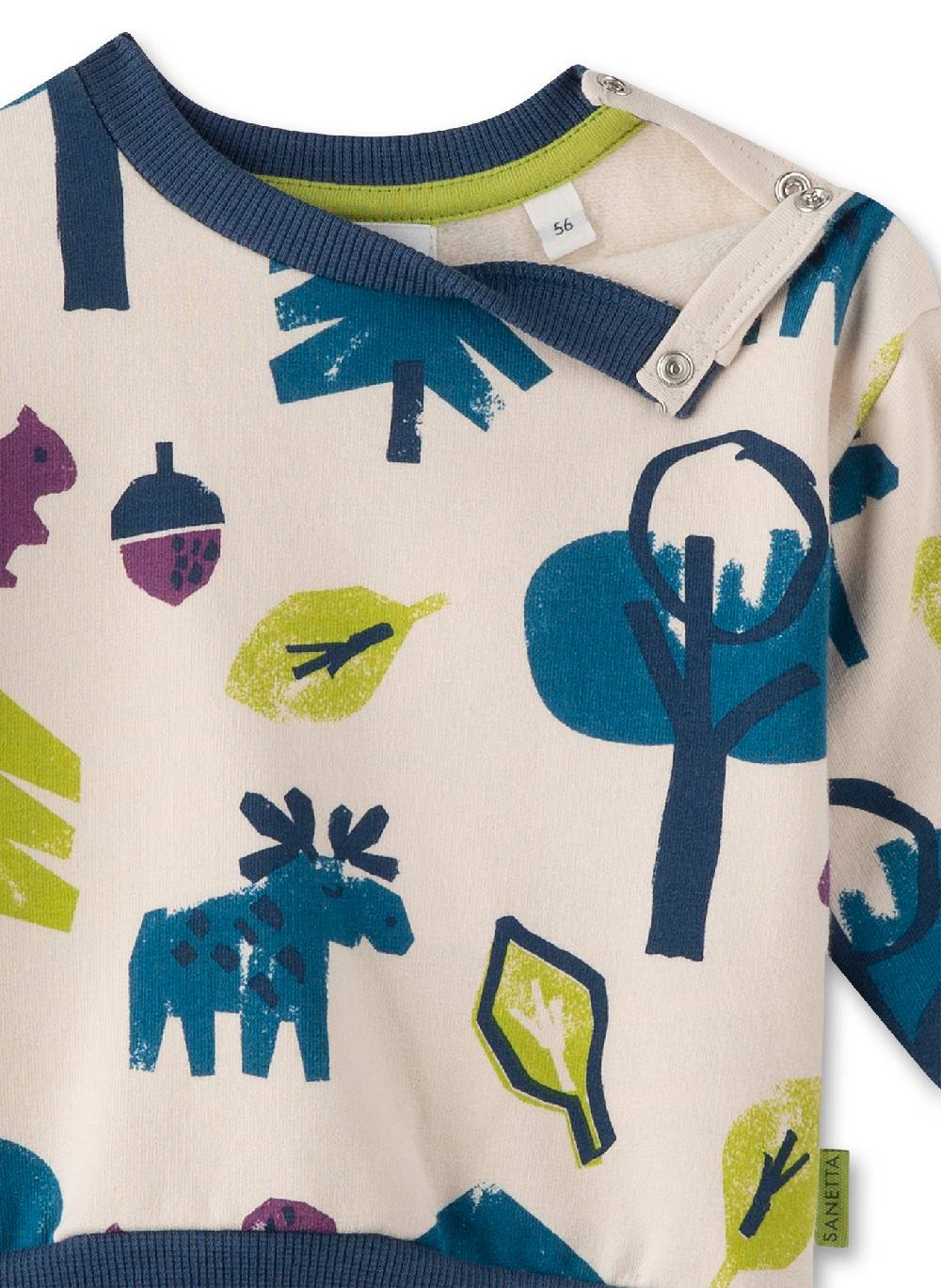 Sanetta Jungen-Sweatshirt Beige Günstiger Verkauf